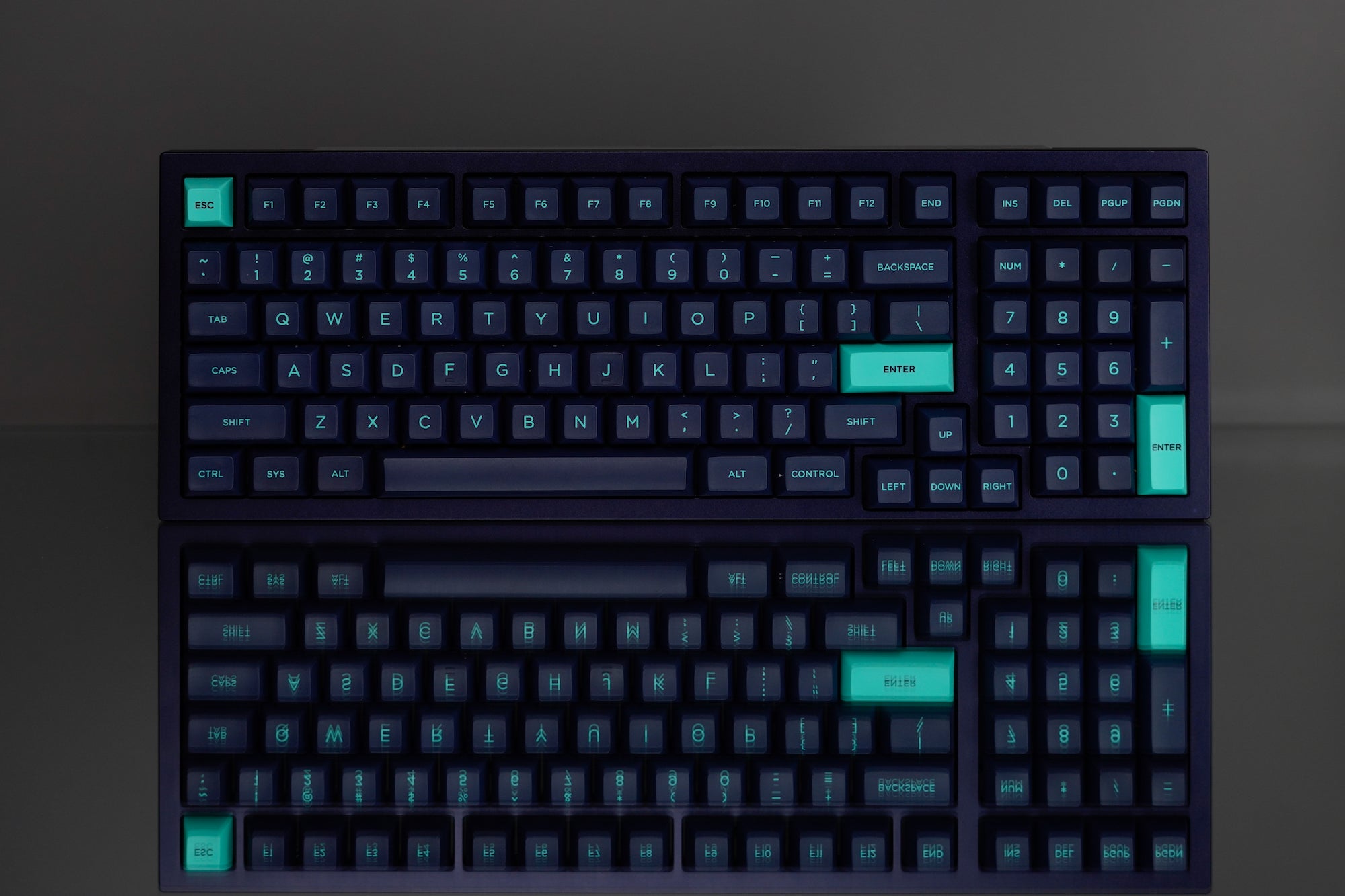 Brutal V2 1800 Keyboard with KAT Atlantis