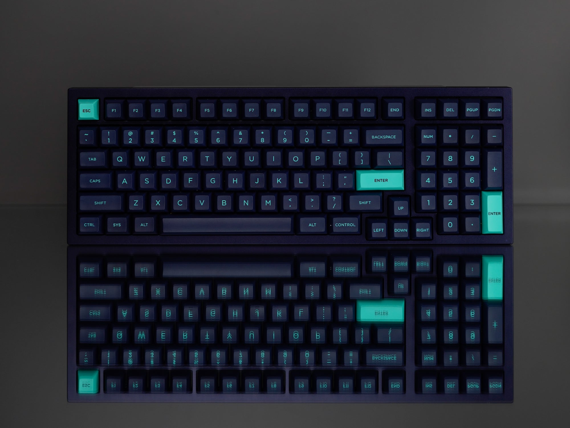 Brutal V2 1800 Keyboard with KAT Atlantis