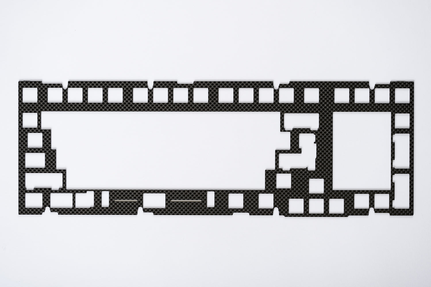 brutal v2 1800 plate - carbon fiber half