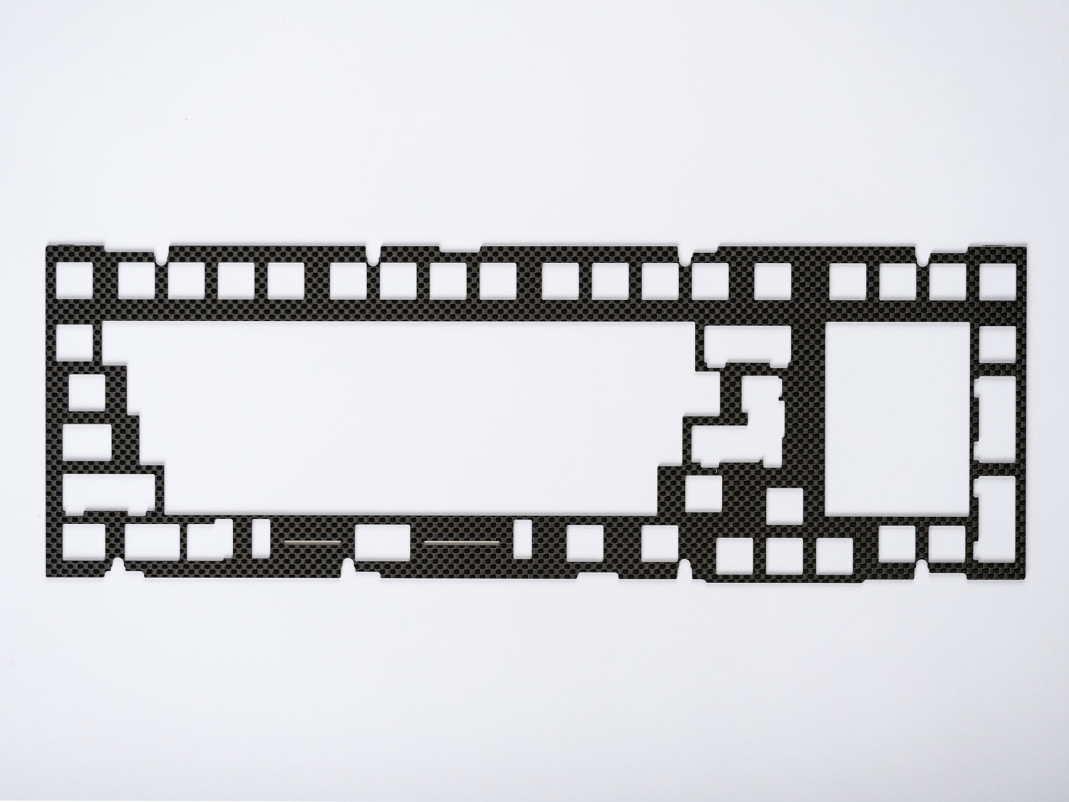 brutal v2 1800 plate - carbon fiber half