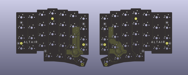 Altair & Altair-X PCBs – CannonKeys