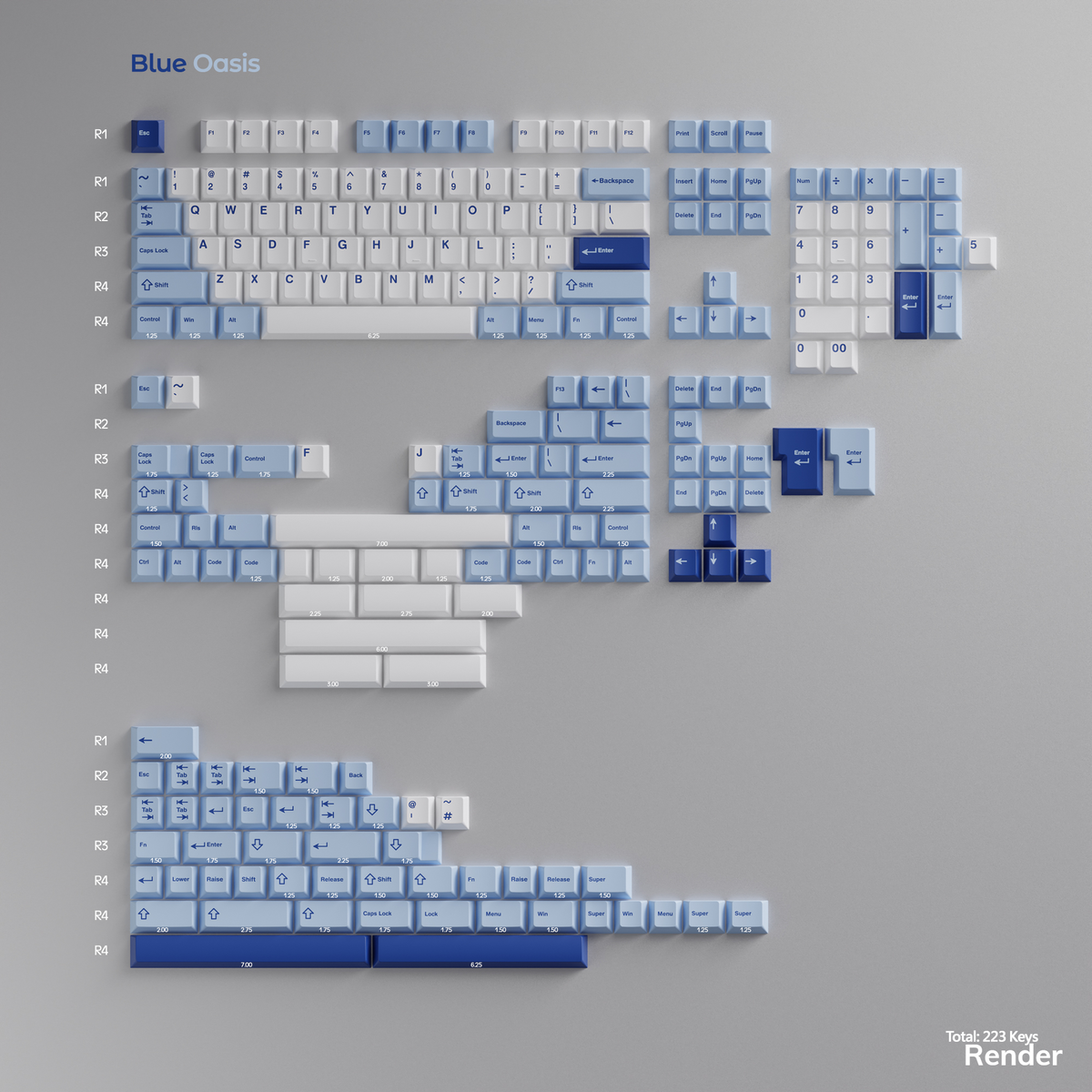 Zoom WS Keycaps – CannonKeys