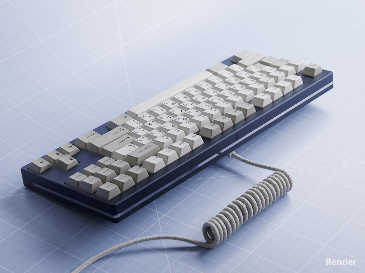 GMK Cyrillic Beige & Cyrillic White on Black – CannonKeys
