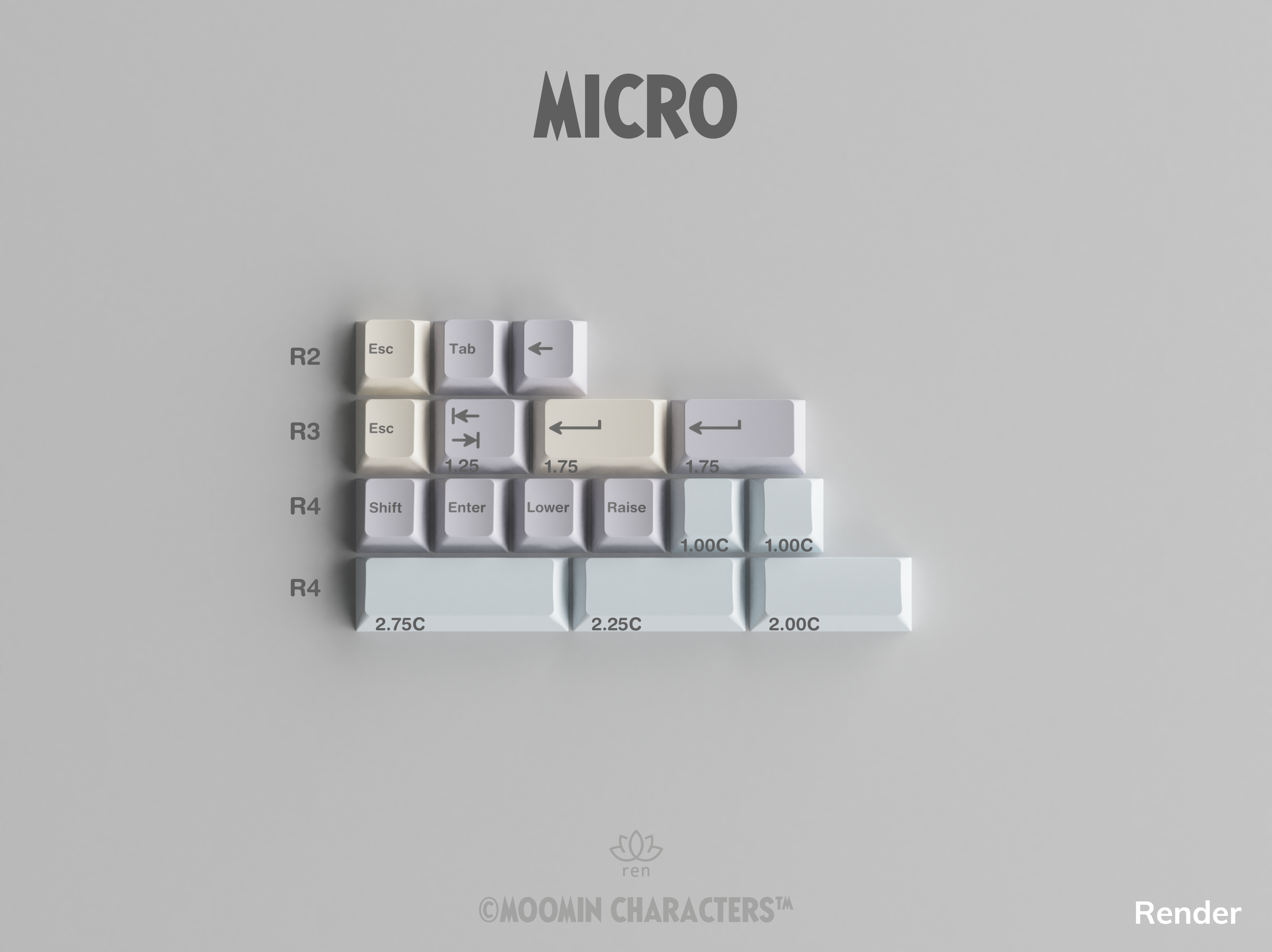 Gmk MooMin キーキャップ 新品未開封品 Gmk MooMin キーキャップ 新品未開封品