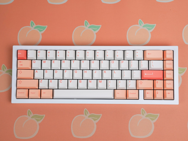 GMK Peaches n Cream Lite