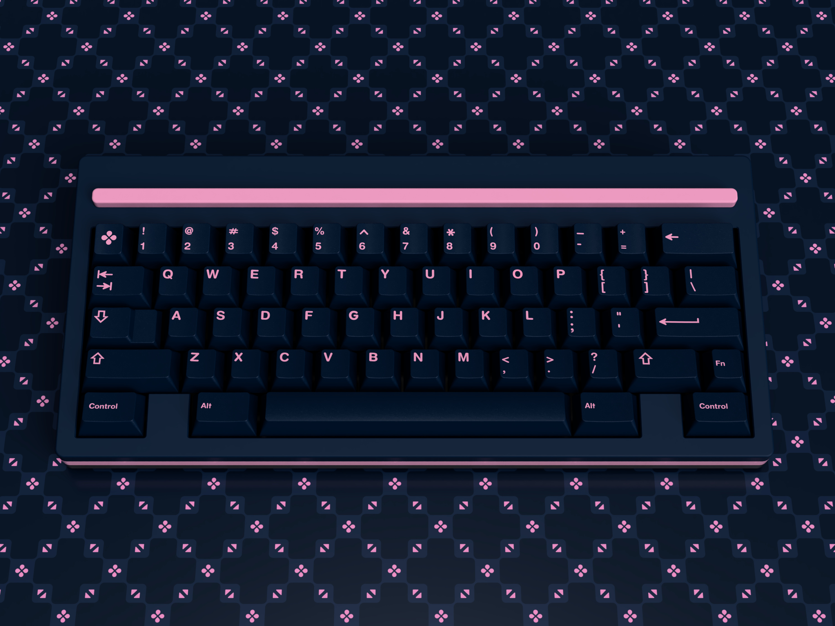 GMK Pink on Navy キーキャップ GMK Pink on Navy – CannonKeys