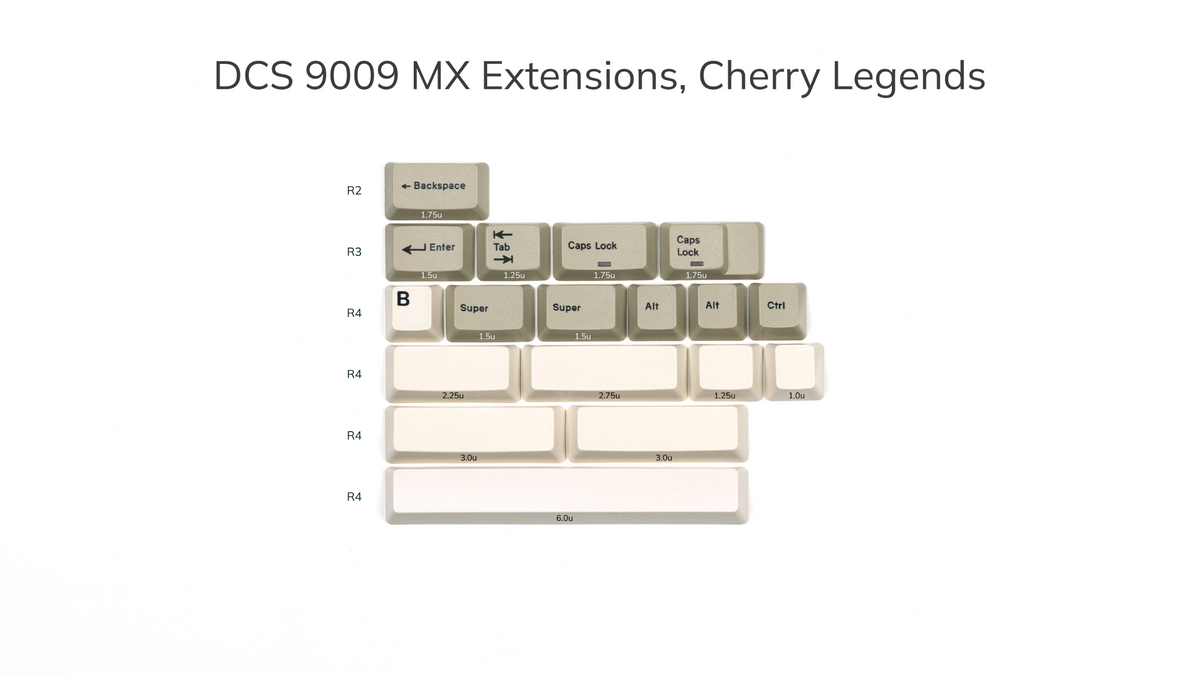 DCS 9009 Keycaps – CannonKeys