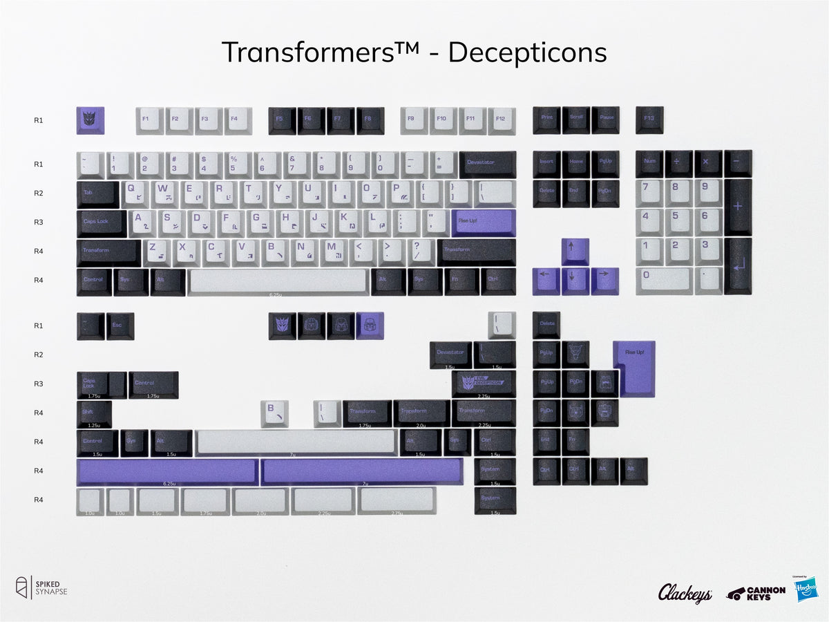 NicePBT Transformers™ – CannonKeys