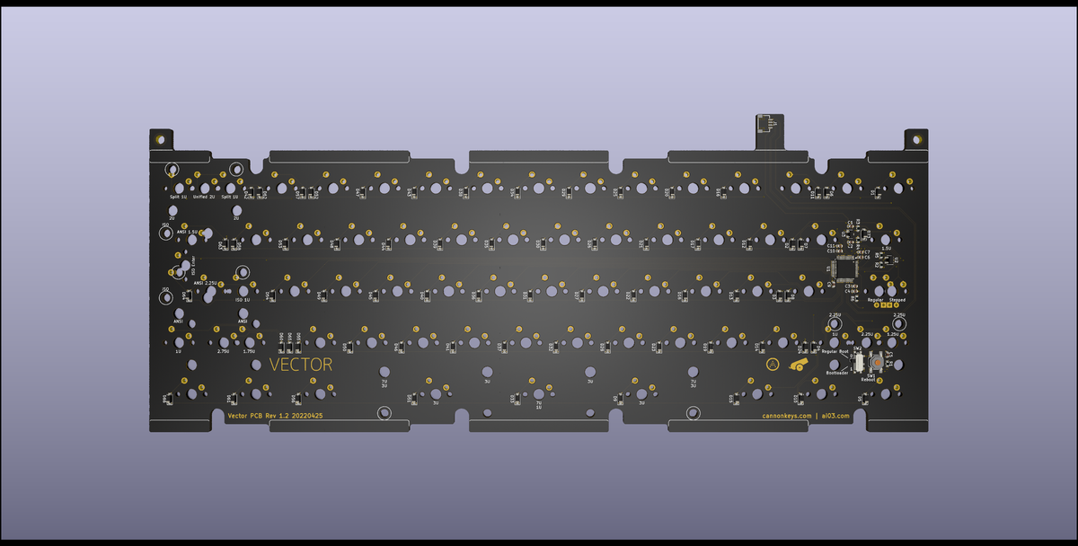 Vector Pin Pcvb Vector PCB and Daughterboard – CannonKeys