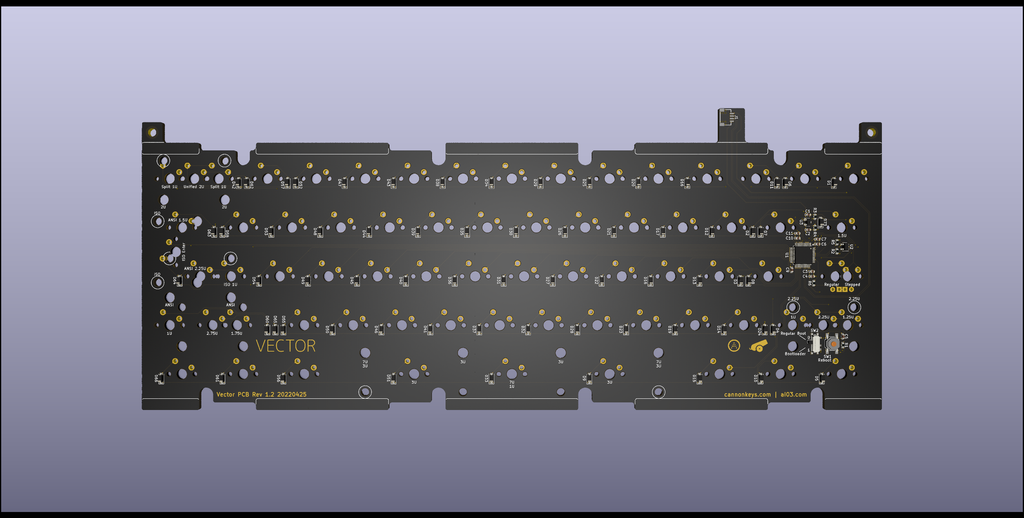 Vector PCB and Daughterboard – CannonKeys